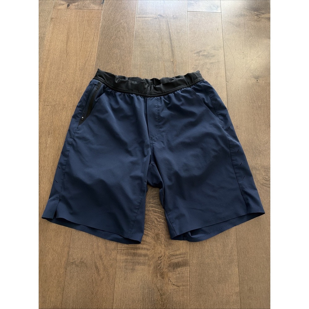 Ten Thousand The Interval Short Lined Mens Medium Blue 9" Inseam Running Gym